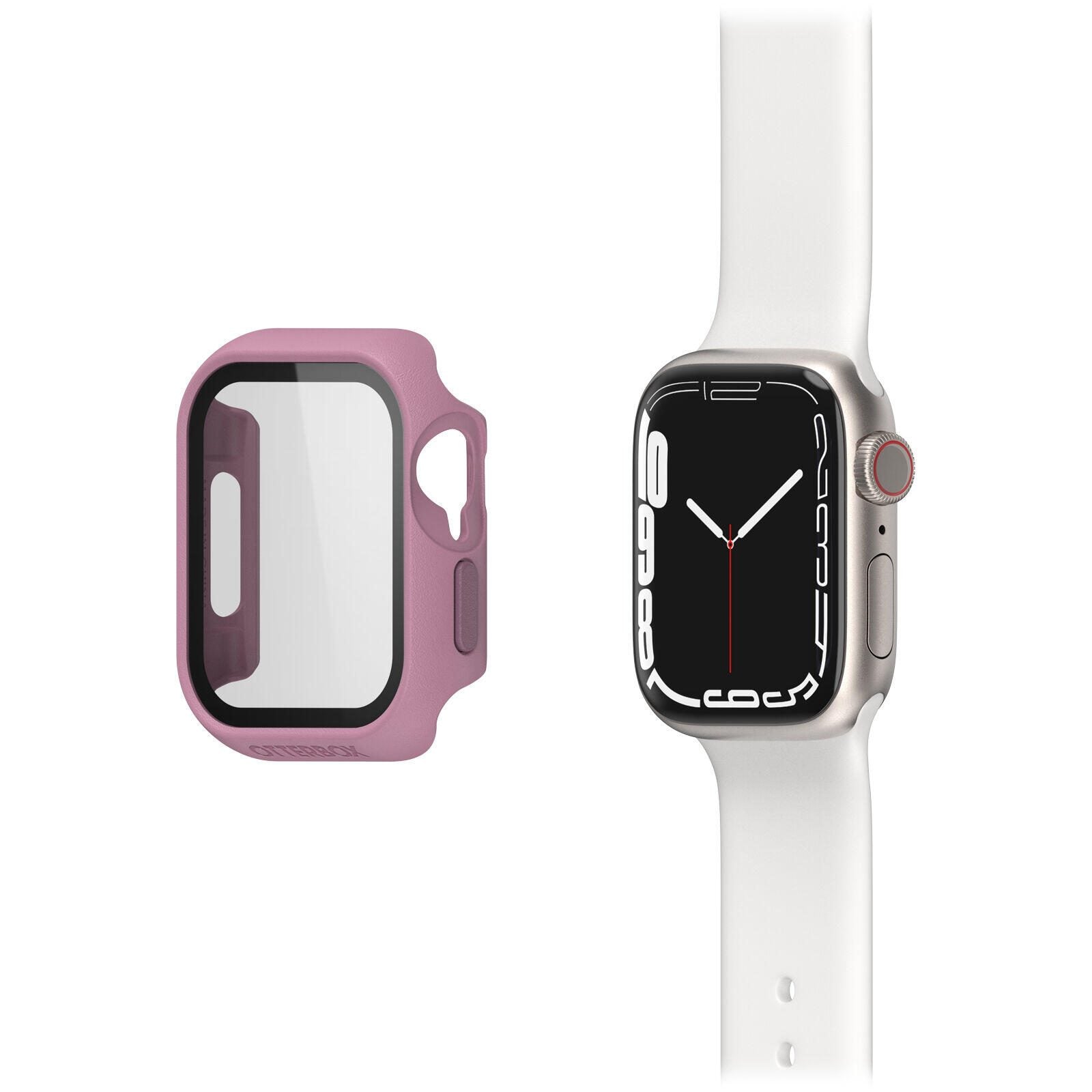 OtterBox Eclipse Case mit Displayschutz für die Apple Watch 7-9, 41mm - Mulberry Muse (Pink)