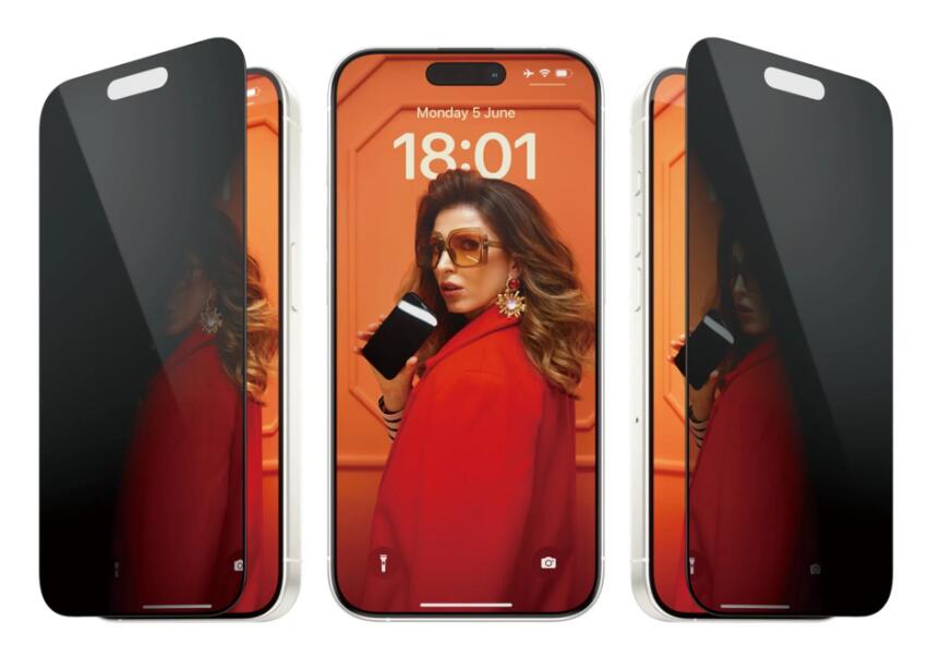 PanzerGlass™ Privacy Displayschutz iPhone 15 Pro