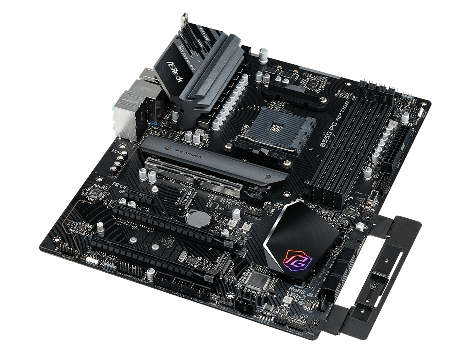 ASRock B550 PG Riptide Mainboard - AMD B550 - AMD AM4 socket - DDR4 RAM - ATX