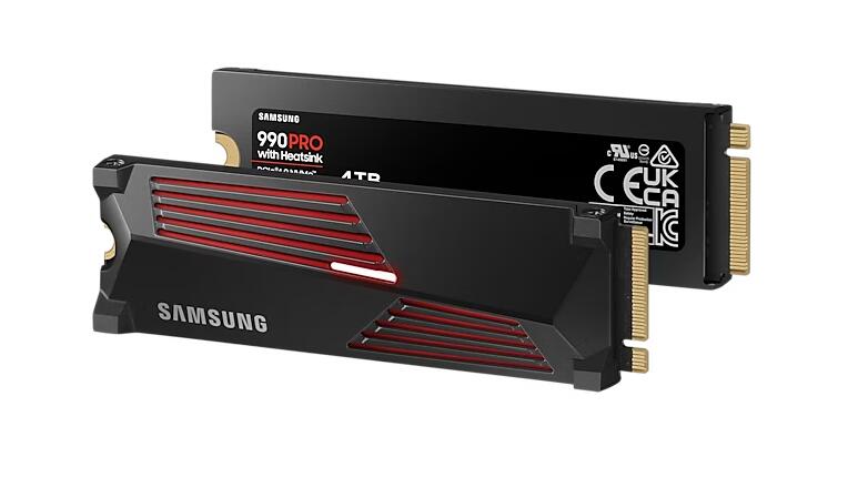 Samsung 990 PRO Heatsink NVMe™ M.2 SSD - 4 TB