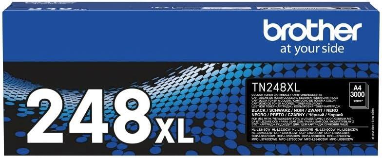 Brother Original TN-248BK XL-Toner - schwarz (TN248XLBK)