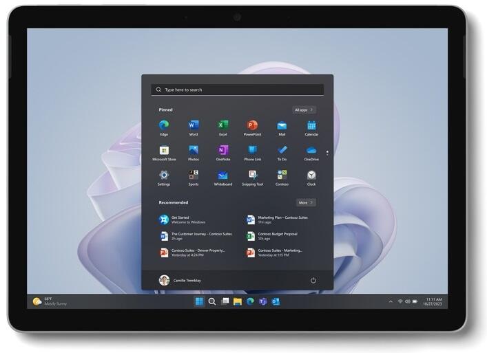 Microsoft Surface Go 4 Intel N200 26,7 cm (10,5') 8GB RAM, 256GB UFS, WUXGA+ Touch, Win11 Pro