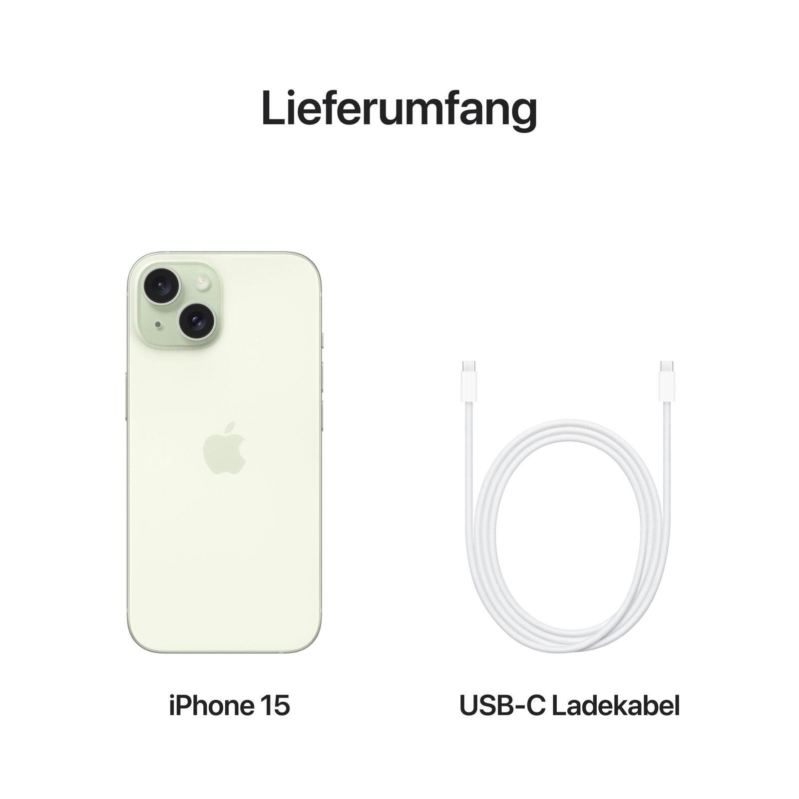 Apple iPhone 15 128GB grün