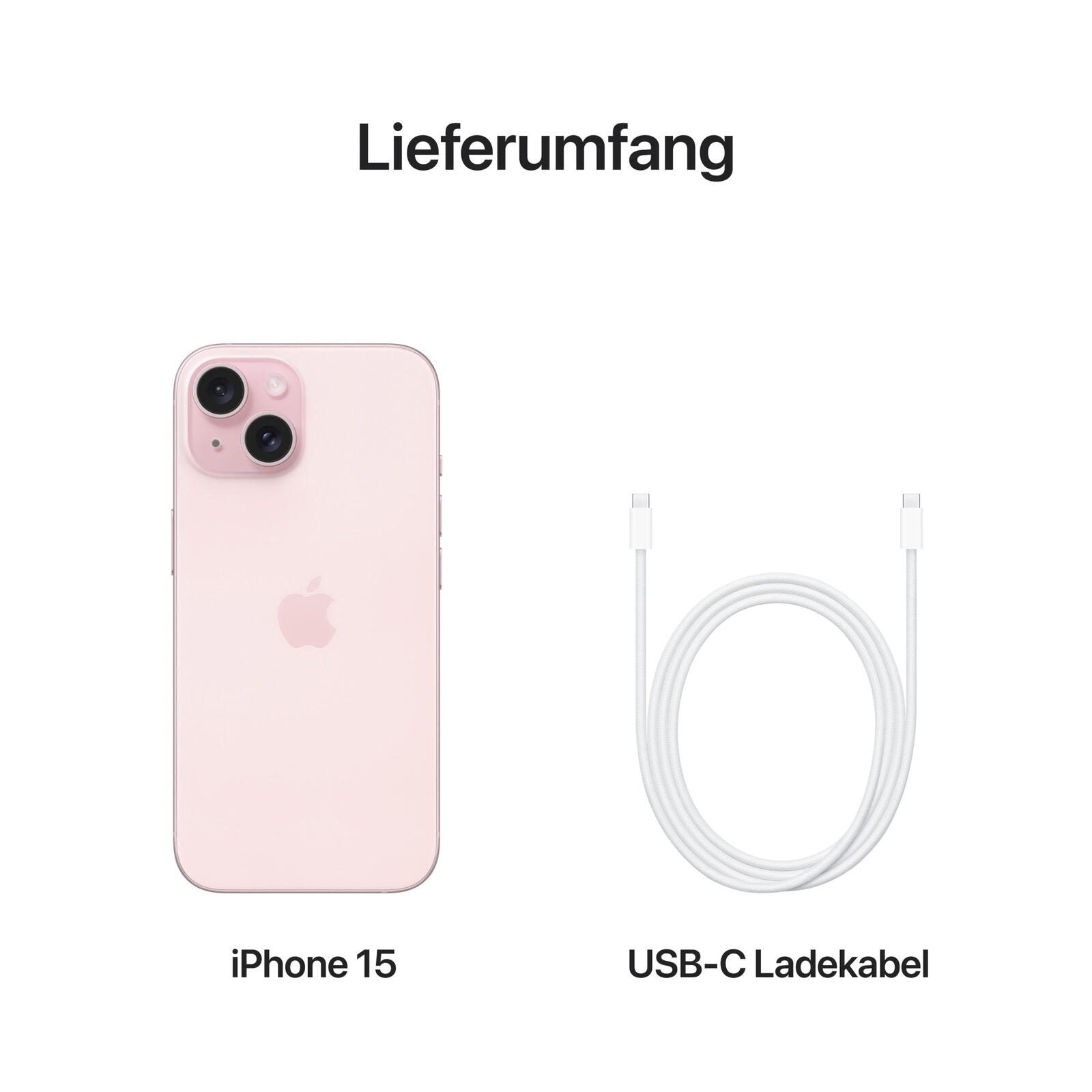 Apple iPhone 15 128GB pink