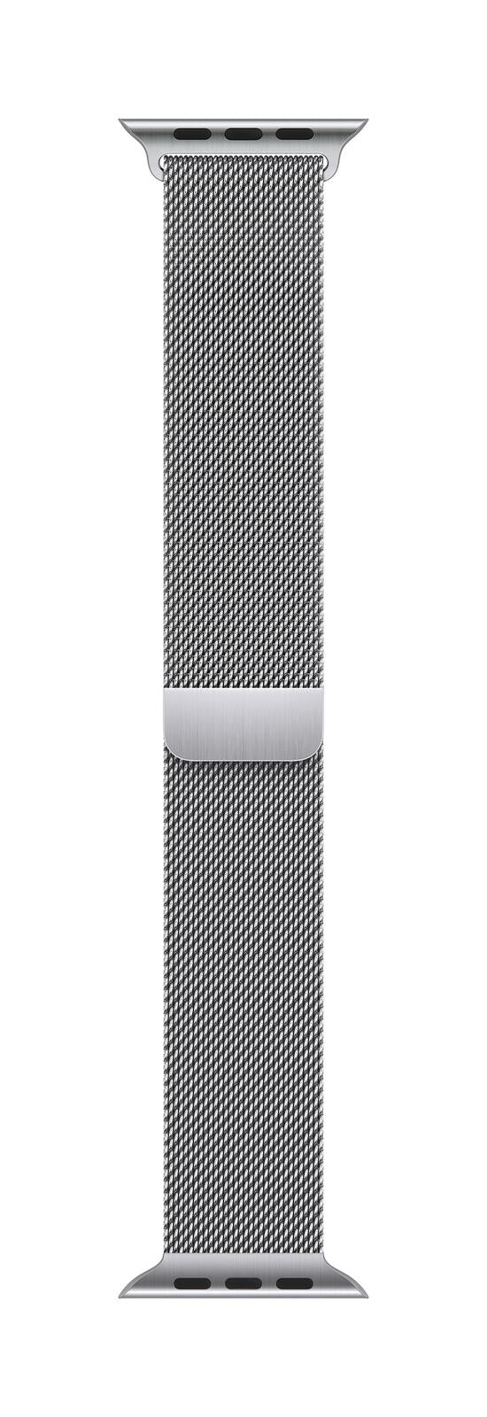 Apple Watch Milanese Loop silber