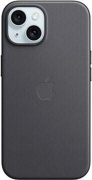 Apple Feingewebe Case mit MagSafe für Apple iPhone 15 Pro, schwarz