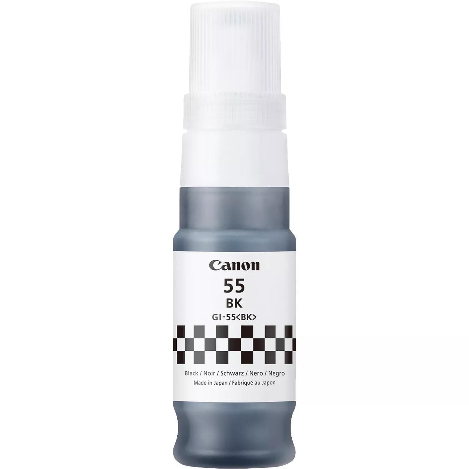 Canon Original GI-55 Nachfülltinten - 4er-Multipack (cyan, magenta, gelb, schwarz)
