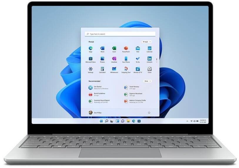 Microsoft Surface Laptop Go 3 Intel Core i5-1235U 31,5 cm (12,4') 8GB RAM, 256GB SSD, 1536x1024, Win11 Pro