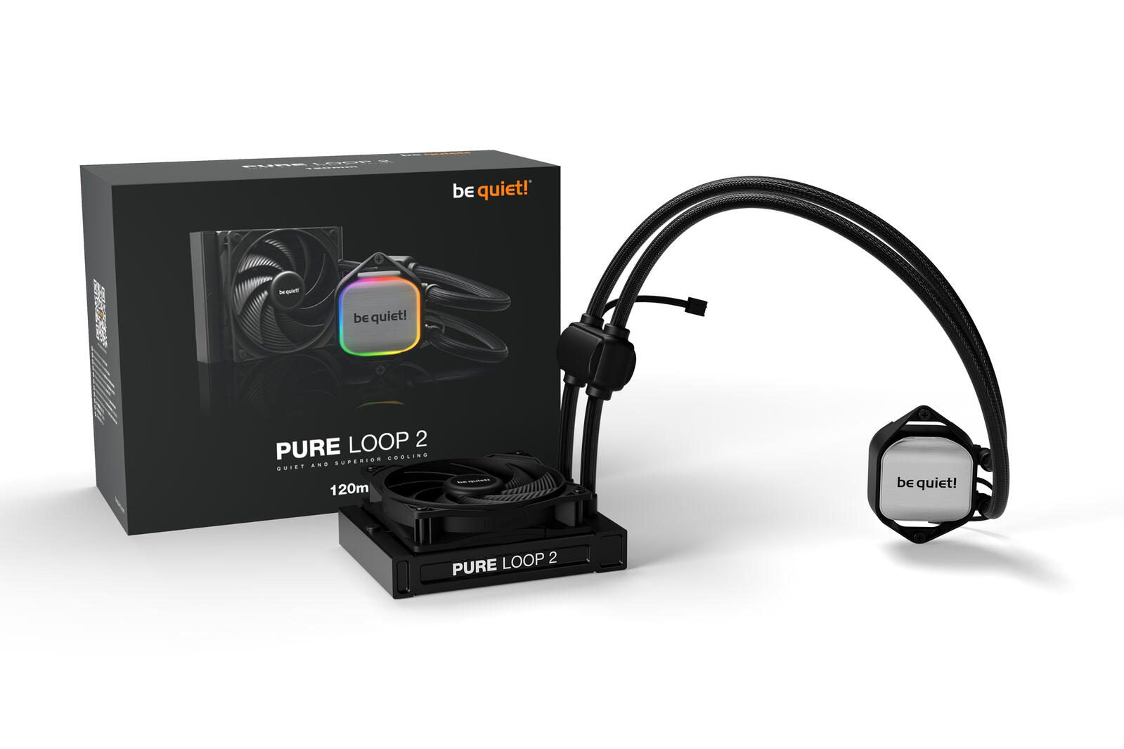 be quiet Wasserkühler Pure Loop 2 120mm AIO schwarz