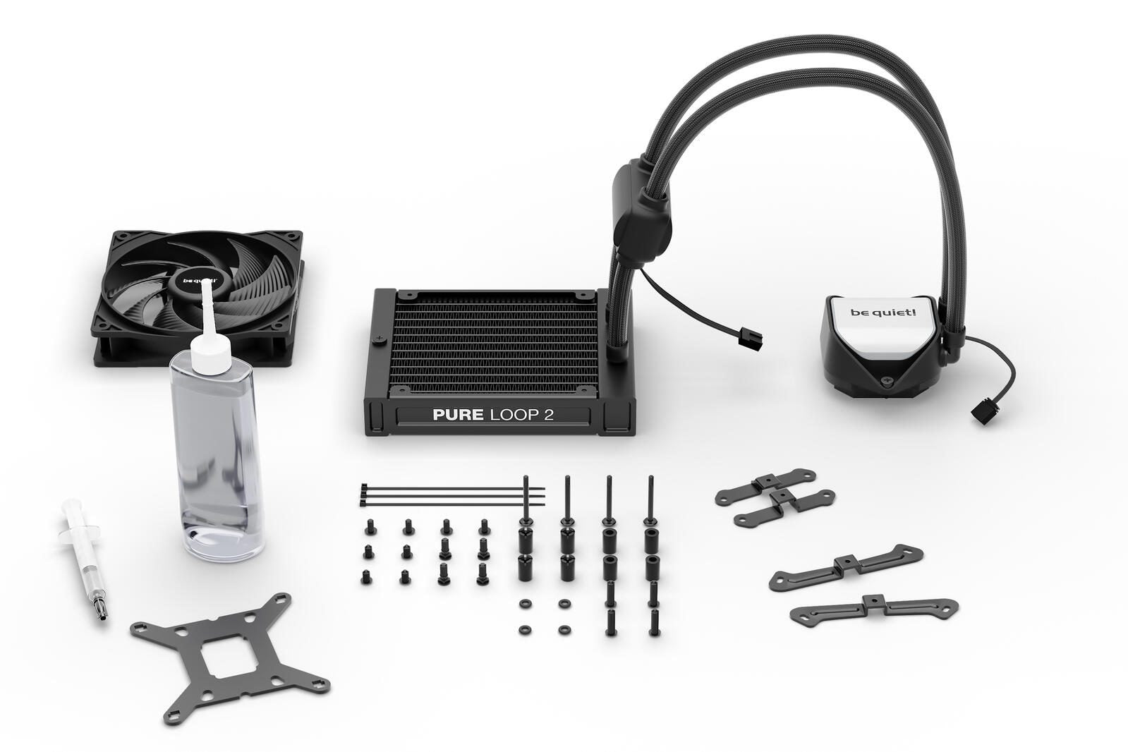 be quiet Wasserkühler Pure Loop 2 120mm AIO schwarz