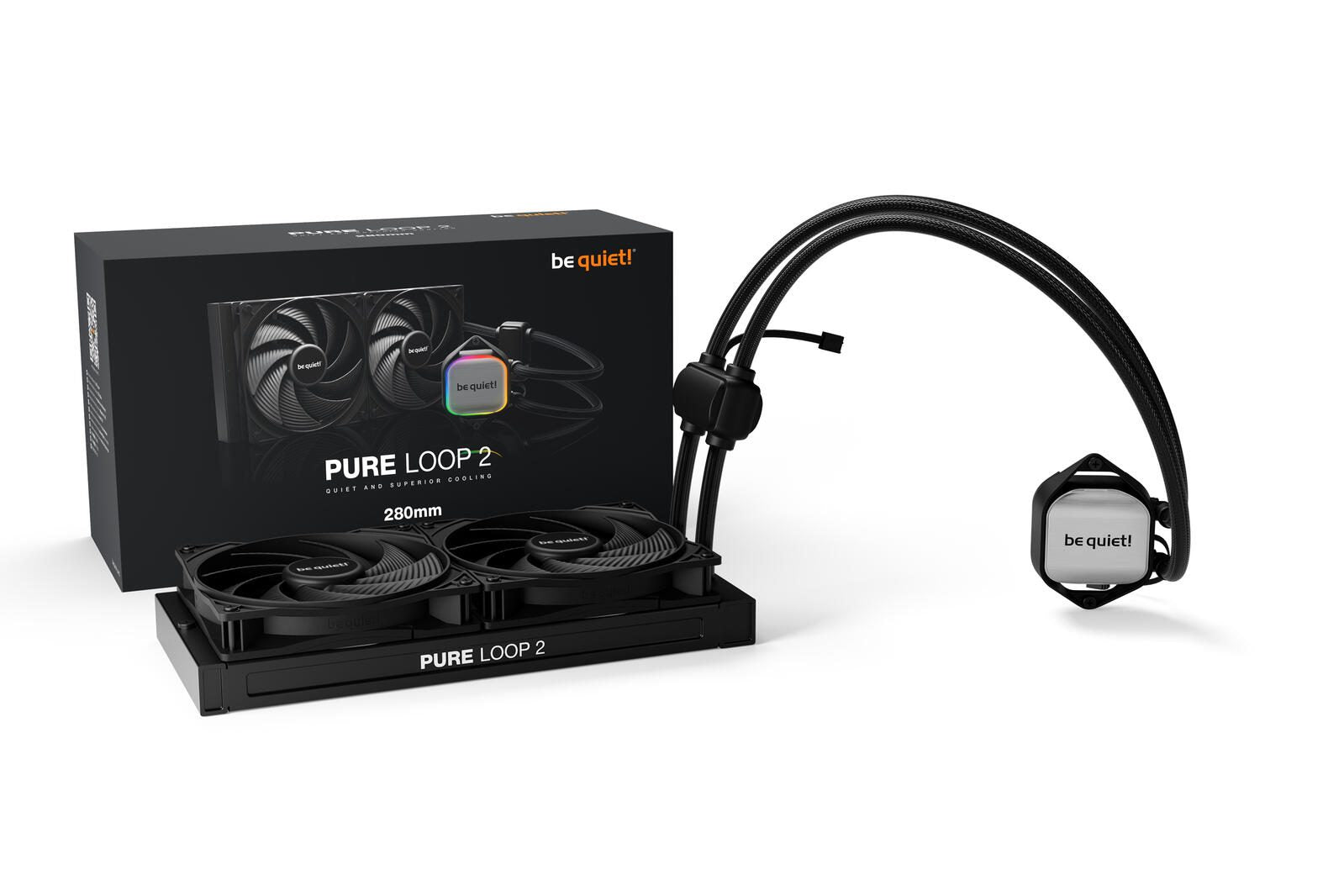 be quiet Wasserkühler Pure Loop 2 280mm AIO schwarz