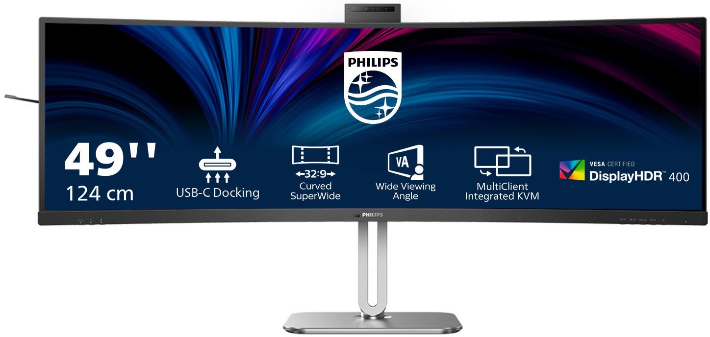Philips 49B2U5900CH SuperWide Curved Monitor 124cm (48,8 Zoll)