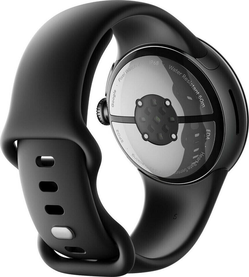 Google Pixel Watch 2 (WiFi) Sportarmband 41mm, schwarz/obsidian