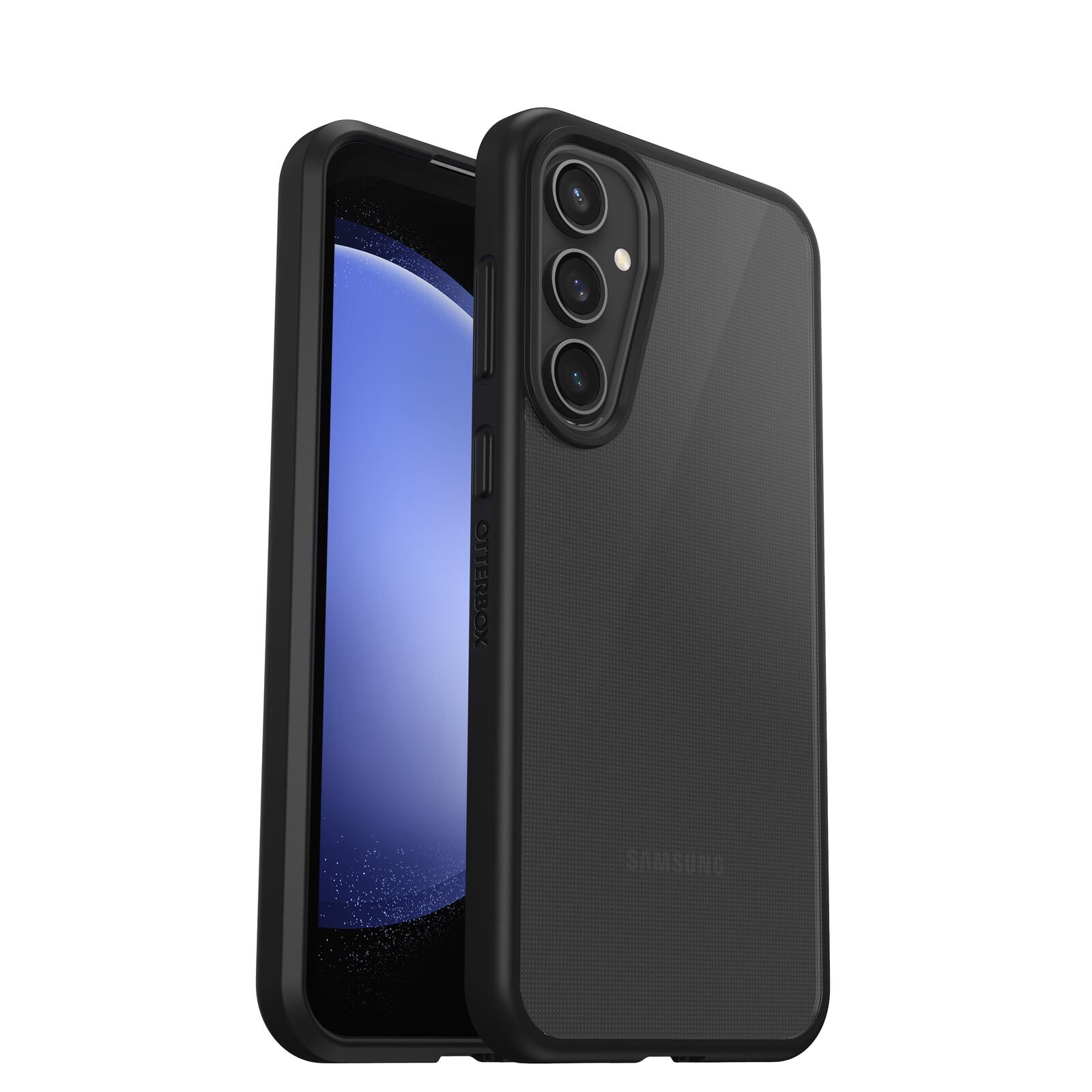 OtterBox React Series für das Samsung Galaxy S23 FE Black Crystal - clear/black