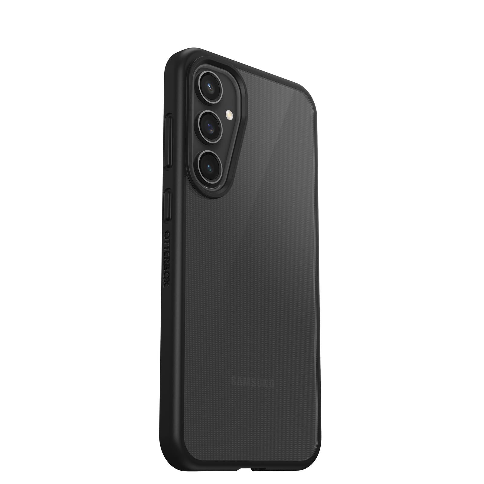 OtterBox React Series für das Samsung Galaxy S23 FE Black Crystal - clear/black