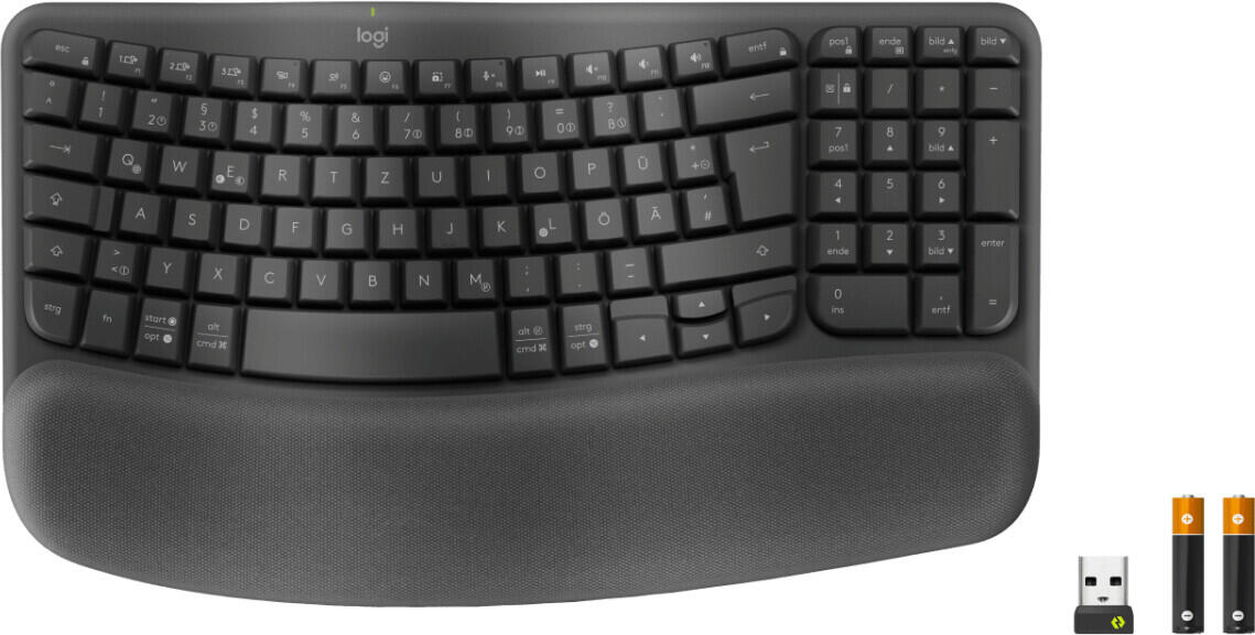 Logitech Wave Keys for Business, kabellose Tastatur