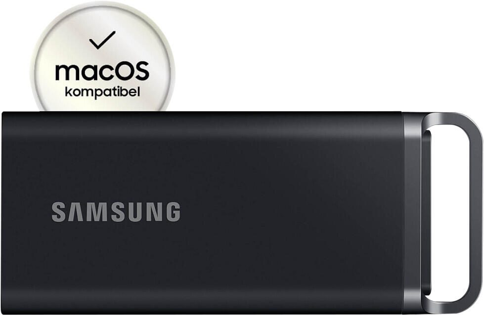 Samsung Portable SSD T5 EVO - 2TB in Schwarz für PC/Mac