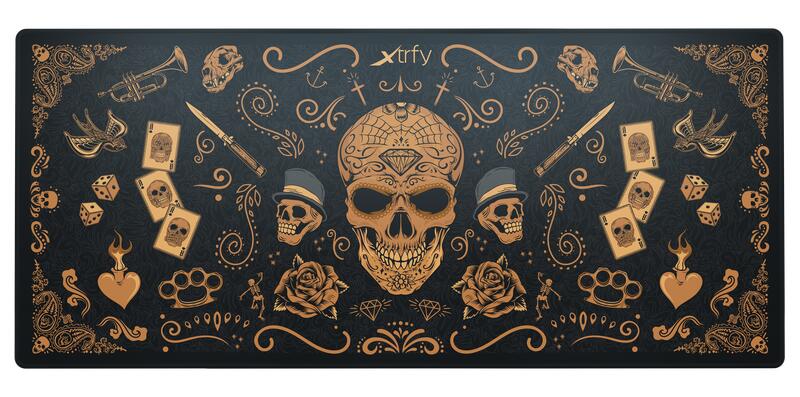 CHERRY Xtrfy GP5 Calavera XL (Gaming-Mauspad)