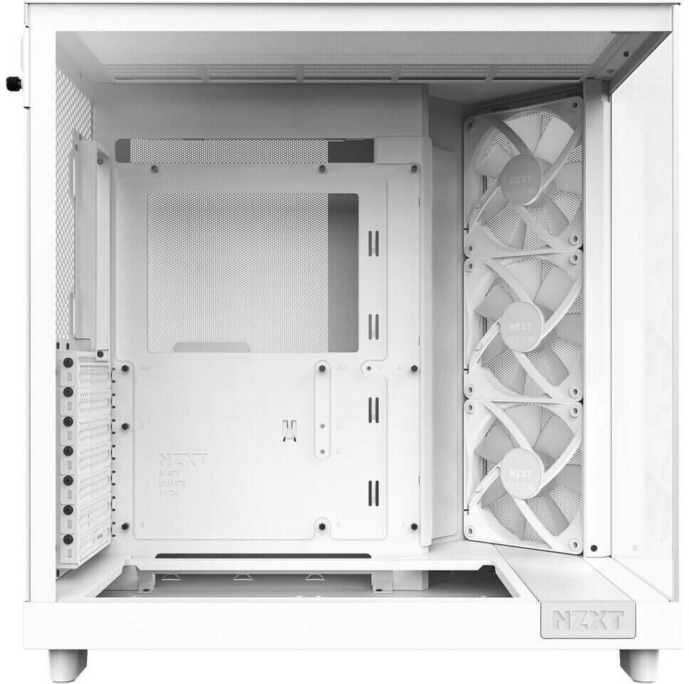 NZXT H6 Flow RGB Midi-Tower-Gehäuse weiß