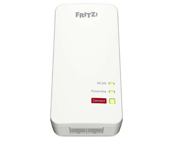 FRITZ!Powerline 1240AX WLAN Set WiFi6 an Wandsteckdose anschließbar