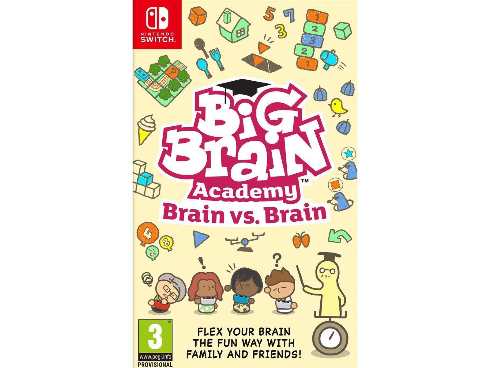 Big Brain Academy: Brain vs. Brain - Nintendo Switch - Puzzle - PEGI 3