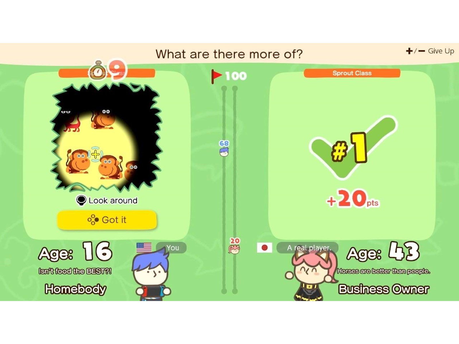 Big Brain Academy: Brain vs. Brain - Nintendo Switch - Puzzle - PEGI 3