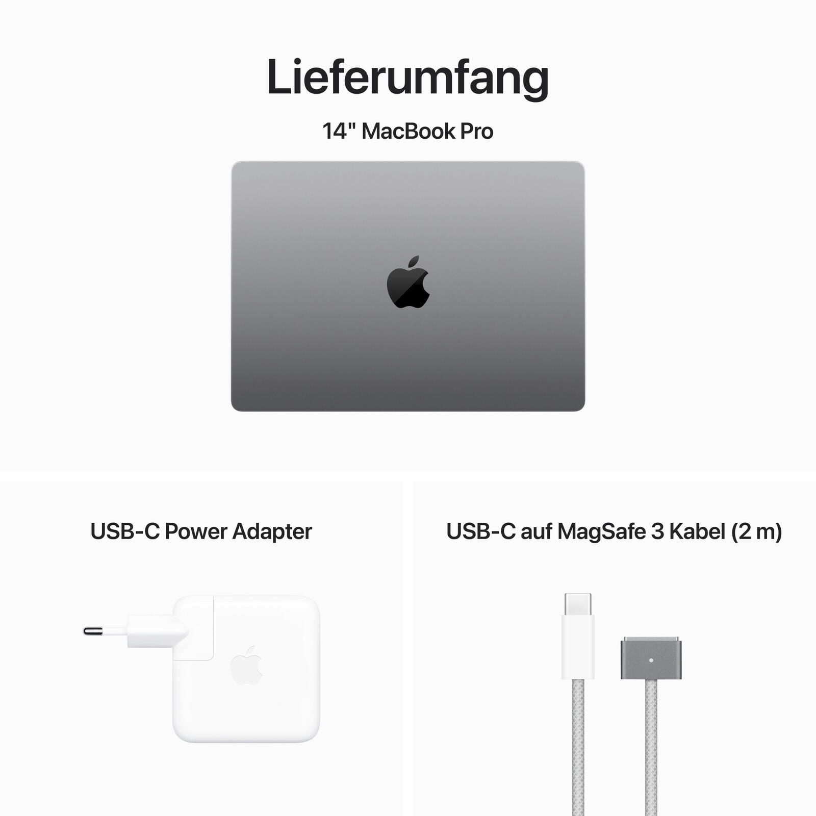 Apple MacBook Pro 35,97cm (14,2') space grau CTO