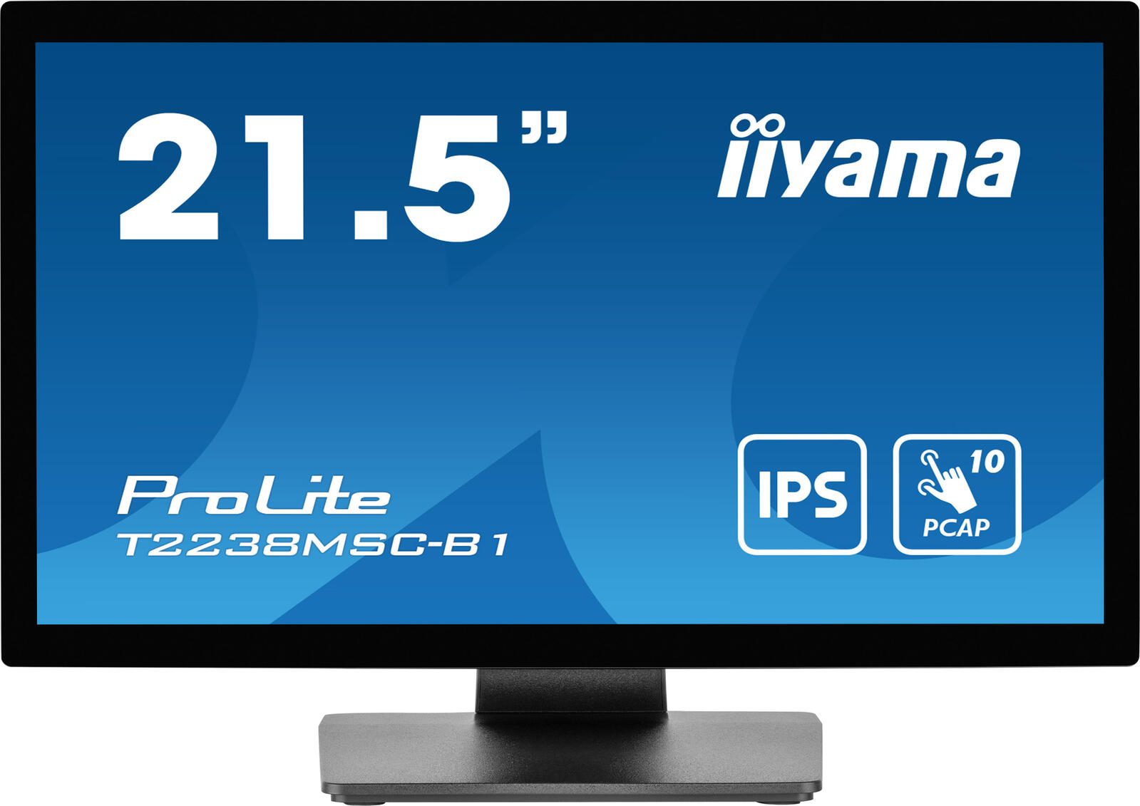 iiyama ProLite T2238MSC-B1 Touch-Monitor 54.5cm (21.5') schwarz