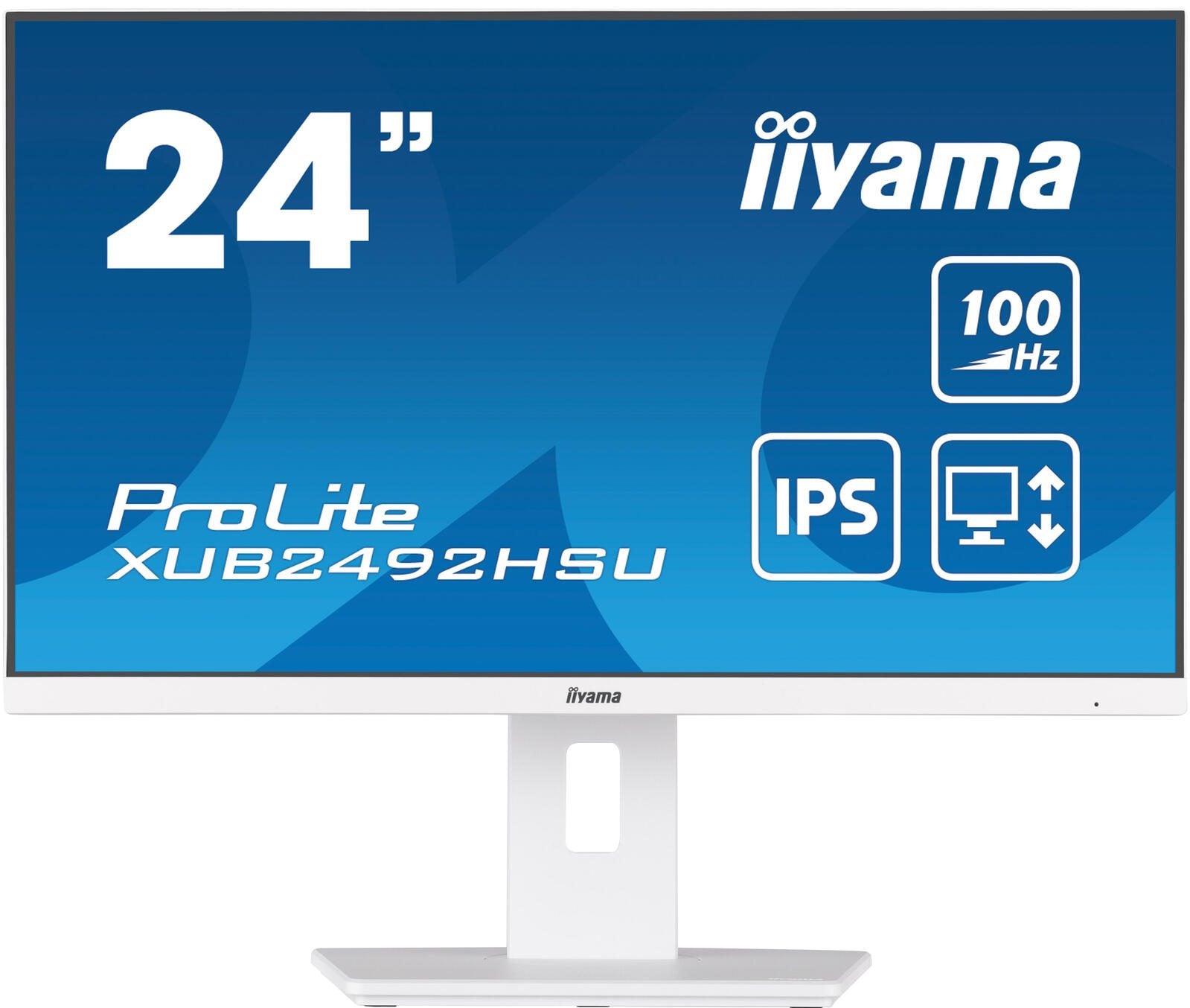 iiyama ProLite XUB2492HSU-W6 Monitor 60.5cm (23.8') weiß