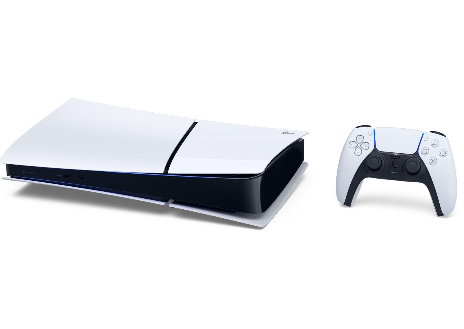 B-WARE Sony Playstation 5 Slim Digital-Edition D-Chassis weiß