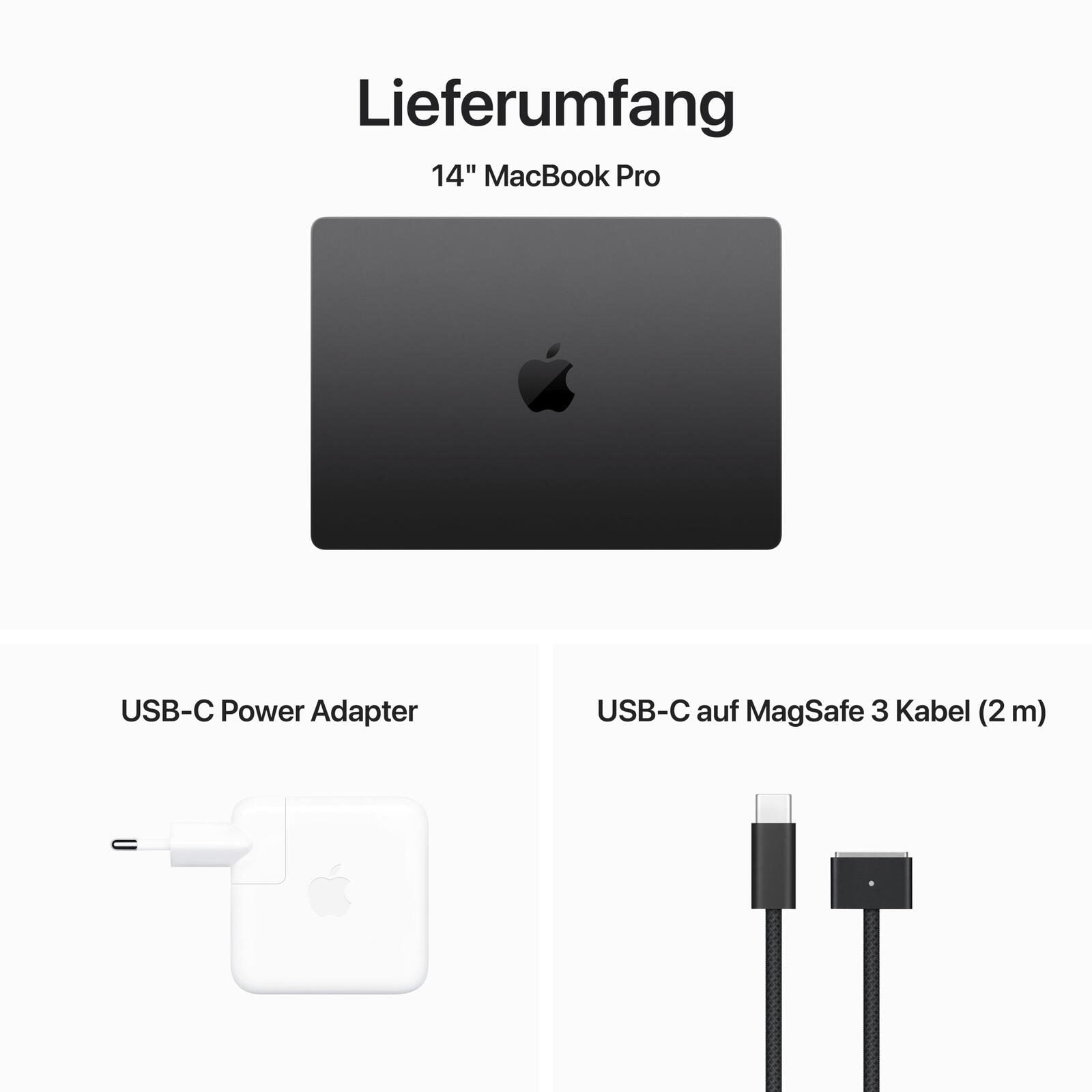 Apple MacBook Pro 35,97cm (14,2') space black CTO