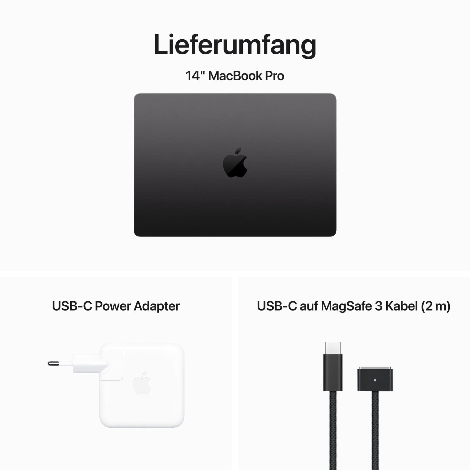 Apple MacBook Pro 35,97cm (14,2') space black CTO