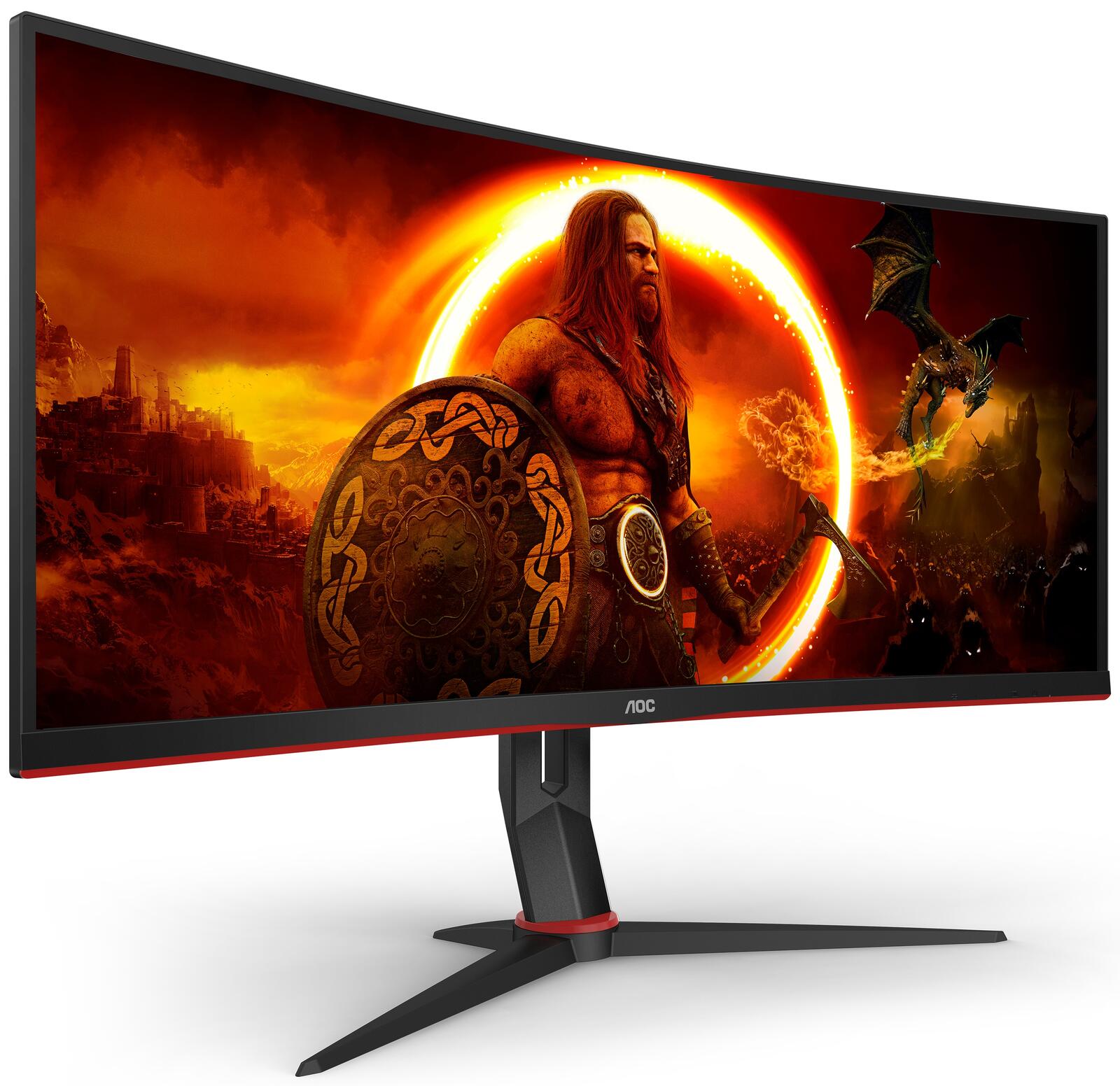 AOC CU34G2XP/BK Curved Gaming Monitor 86,4cm (34 Zoll)