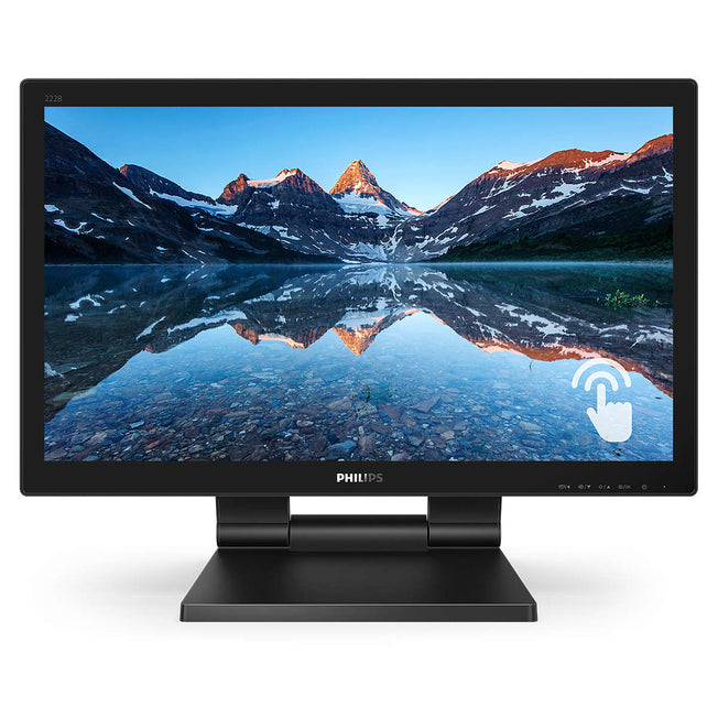 Philips 54,6cm (21,5") 222B9T 16:09 Touch DVI+HDMI+DP+USB TN