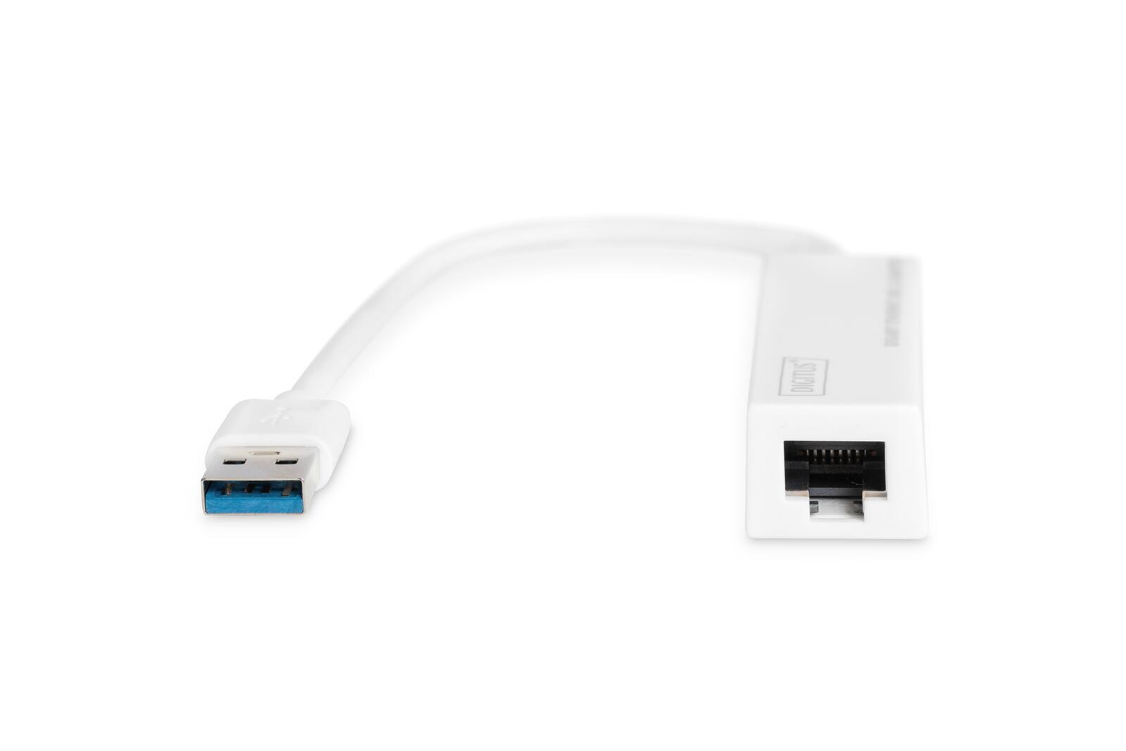 DIGITUS USB 3.0 auf Gigabit Ethernet Adapter USB-A