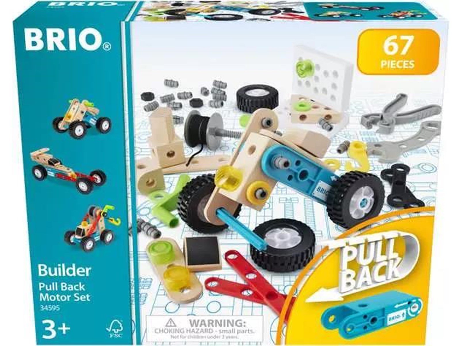 Brio Pull back Motor Set