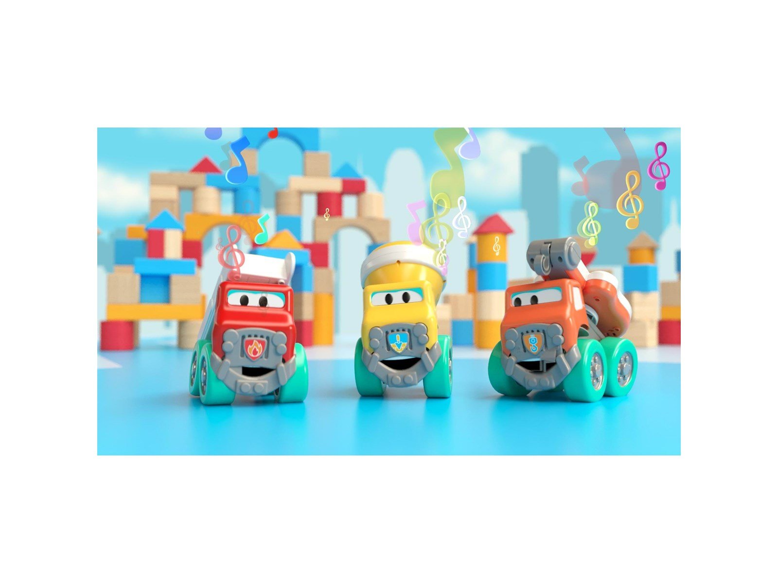 BB Junior Drive'N Rock Cement mixer truck