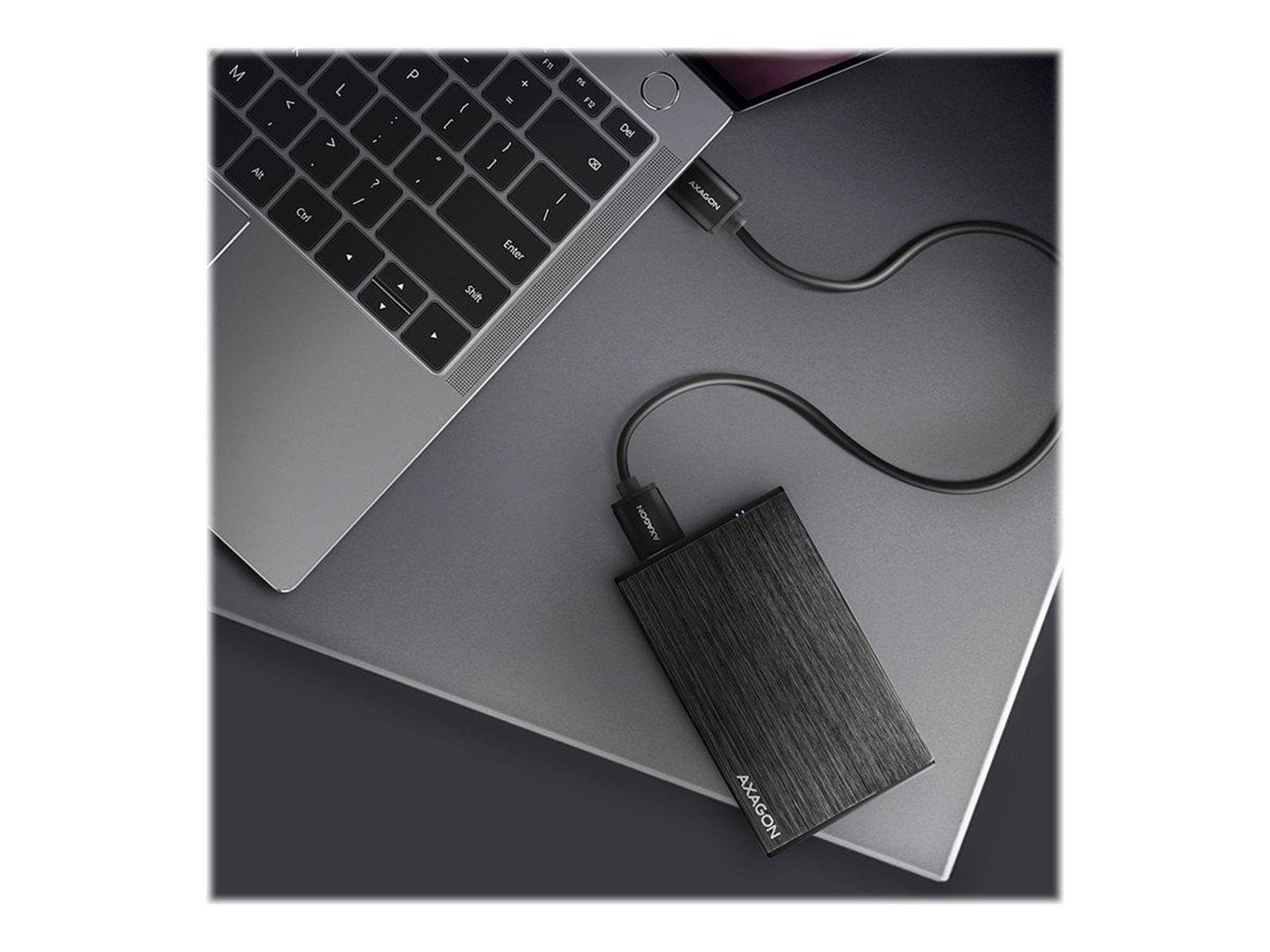 AXAGON EE25-XA6 - storage enclosure - SATA 6Gb/s - USB 3.2 (Gen 1)