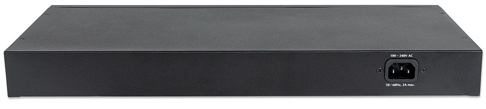 INTELLINET Switch 16x GE Rackmount PoE+