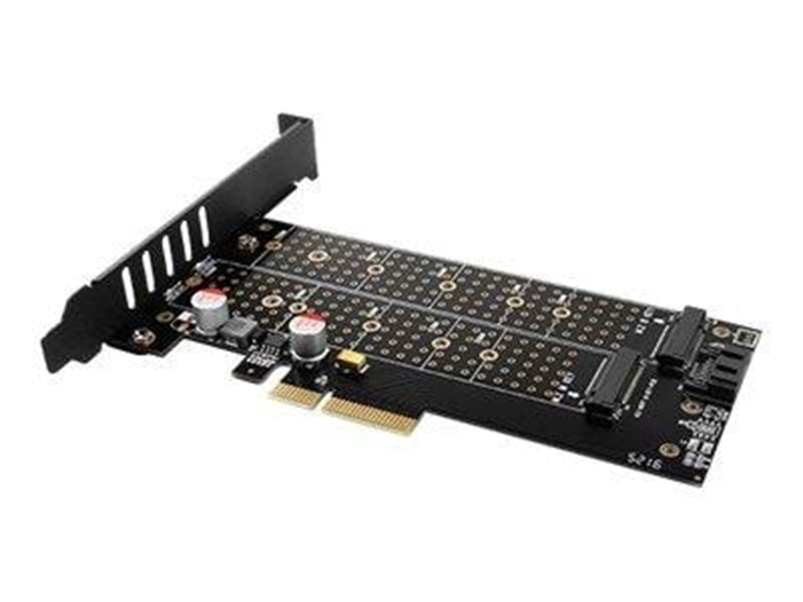 AXAGON PCEM2-D - storage controller - M.2 NVMe Card / SATA 6Gb/s - PCIe 3.0 x4