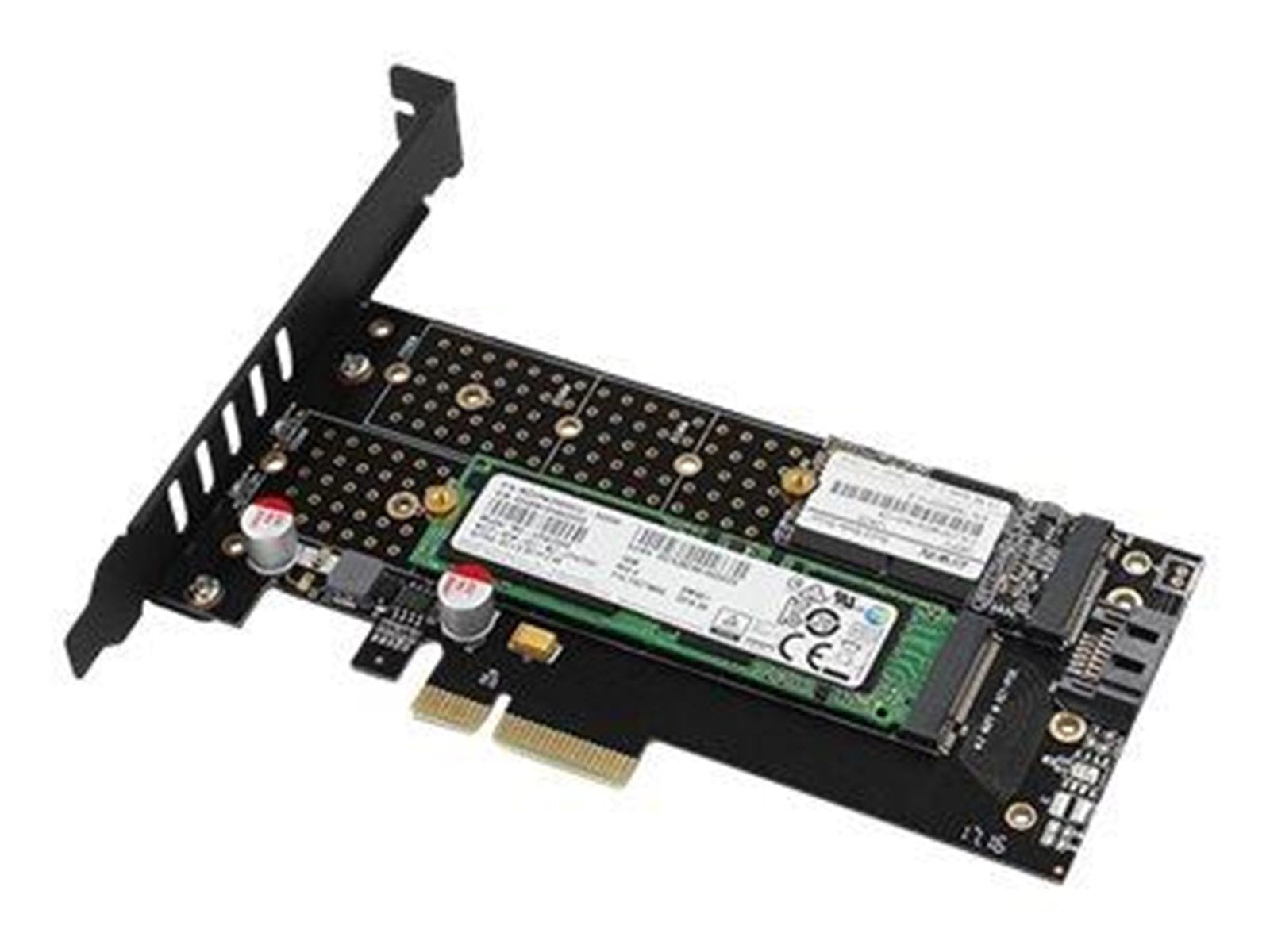 AXAGON PCEM2-D - storage controller - M.2 NVMe Card / SATA 6Gb/s - PCIe 3.0 x4