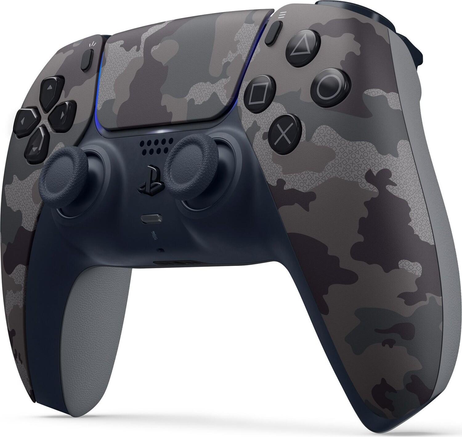 Sony Playstation 5 DualSense Wireless-Controller grey-camouflage