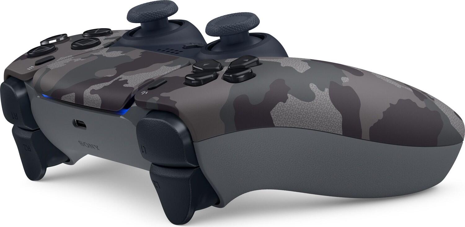 Sony Playstation 5 DualSense Wireless-Controller grey-camouflage