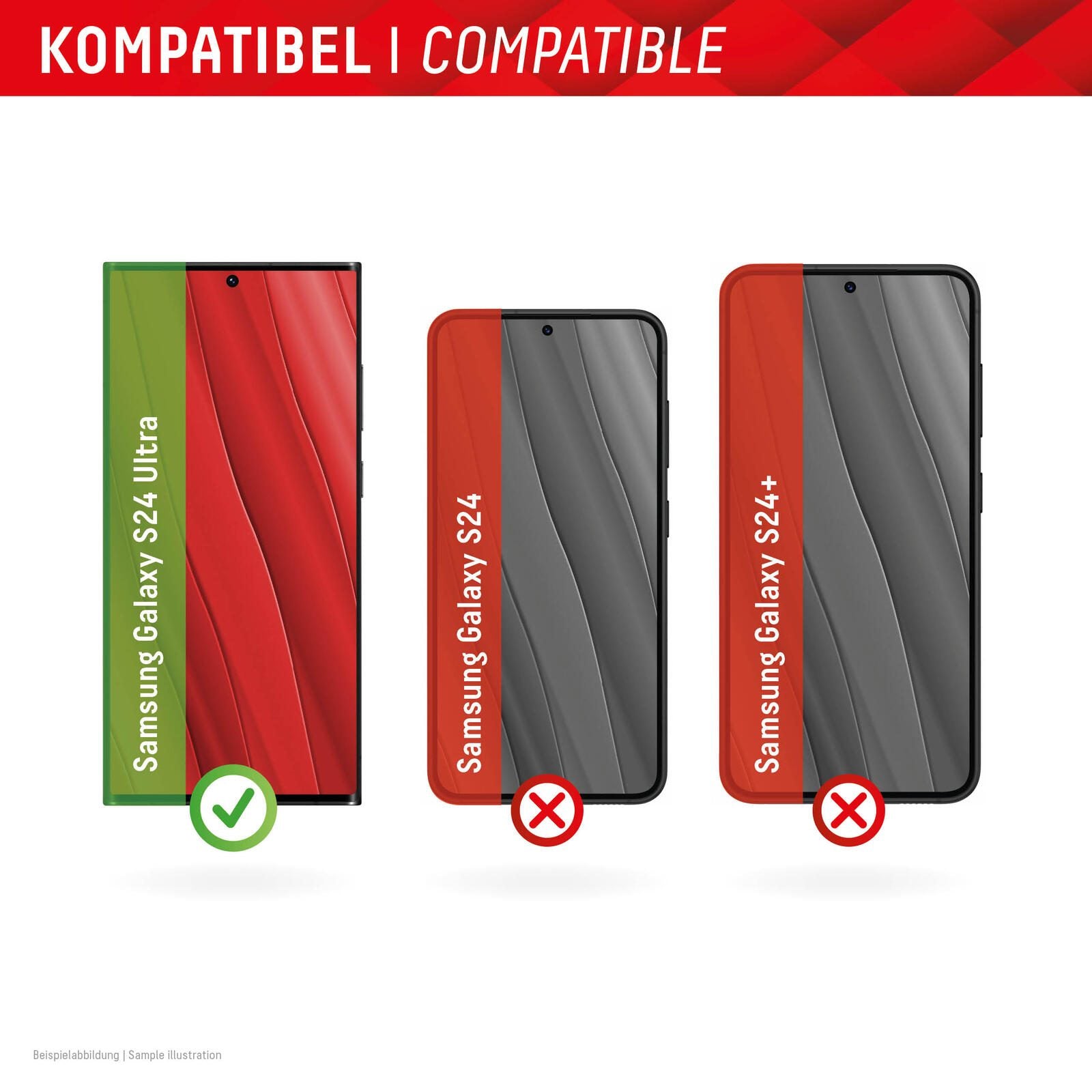 DISPLEX Privacy Glass für das Samsung Galaxy S24 Ultra