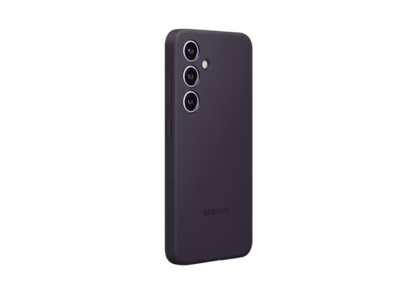Samsung Silicone Case für das Galaxy S24 (Dark Violet)
