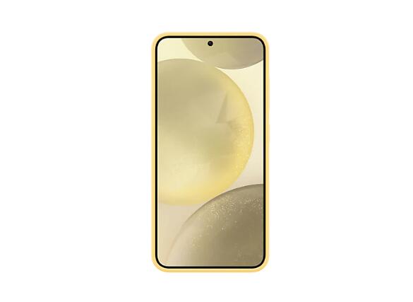 Samsung Silicone Case für das Galaxy S24 (Yellow)