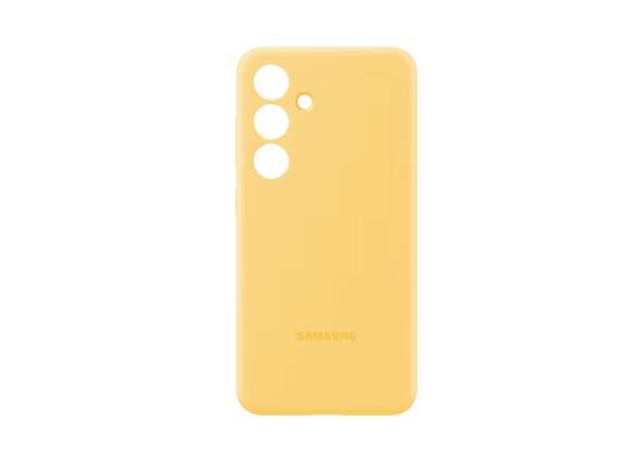 Samsung Silicone Case für das Galaxy S24 (Yellow)