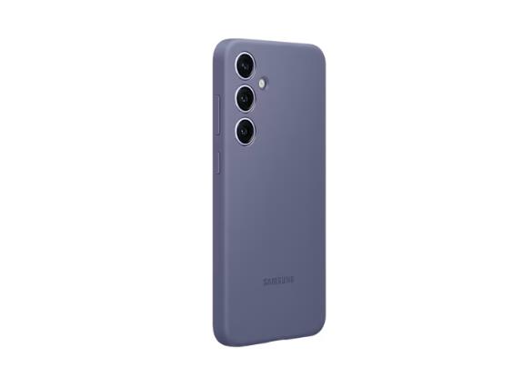 Samsung Silicone Case für das Galaxy S24+ (Violet)