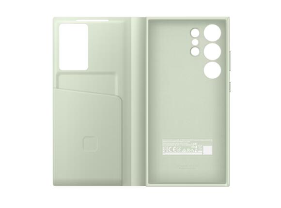 Samsung Smart View Wallet Case für das Galaxy S24 Ultra (Light Green)
