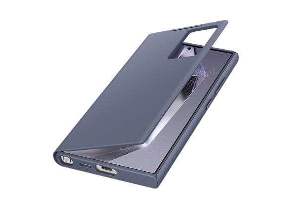 Samsung Smart View Wallet Case für das Galaxy S24 Ultra (Violet)
